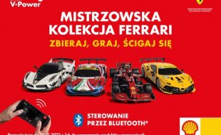Mistrzowska Kolekcja Ferrari nowa promocja na stacjach Shell